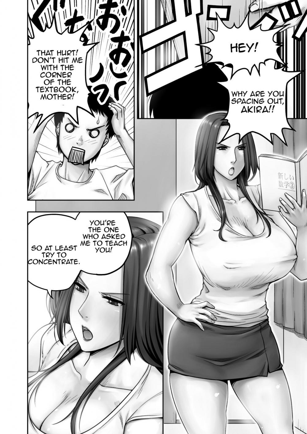 Hentai Manga Comic-Losing my Virginity to my Mother the Former Swimsuit Model-Chapter 1-3